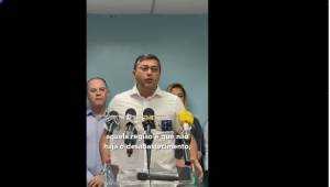 Wilson Lima, em transmissão ao vivo em suas redes sociais, anuncia atendimento aos municípios