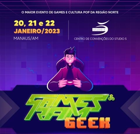 Games Ram Geek, maior evento de games do Norte, ocorre neste mês em Manaus, Games RAM