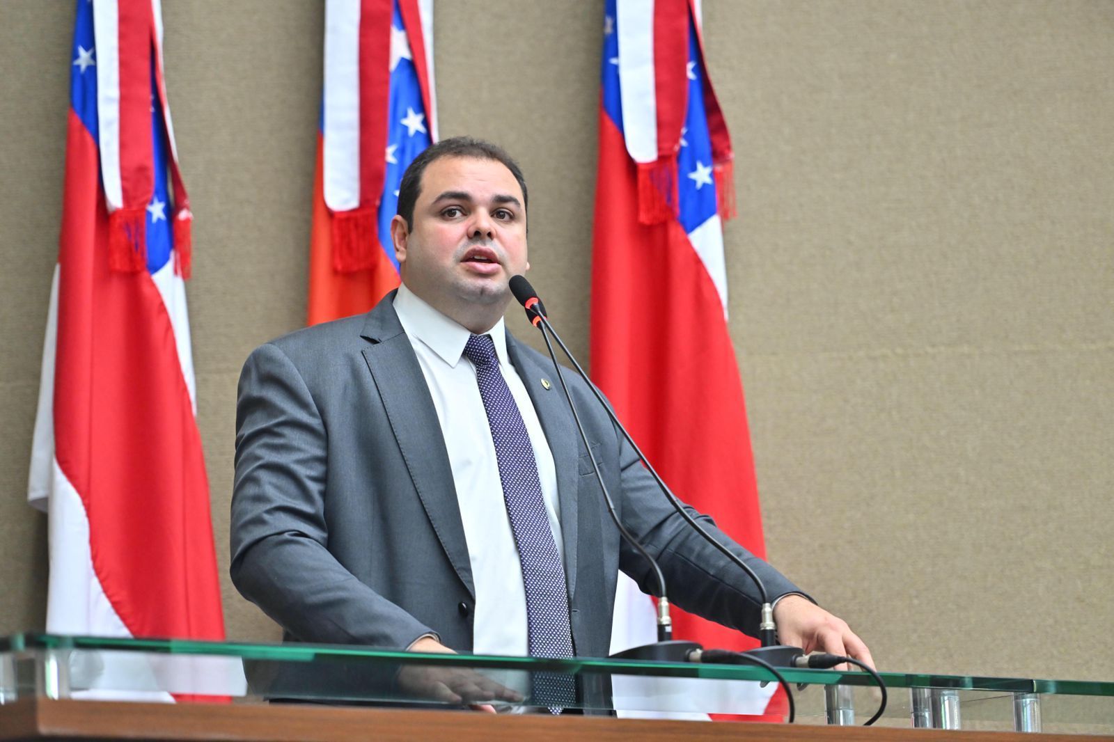 Deputado Roberto Cidade, presidente da Assembleia Legislativa (Foto: Aleam)