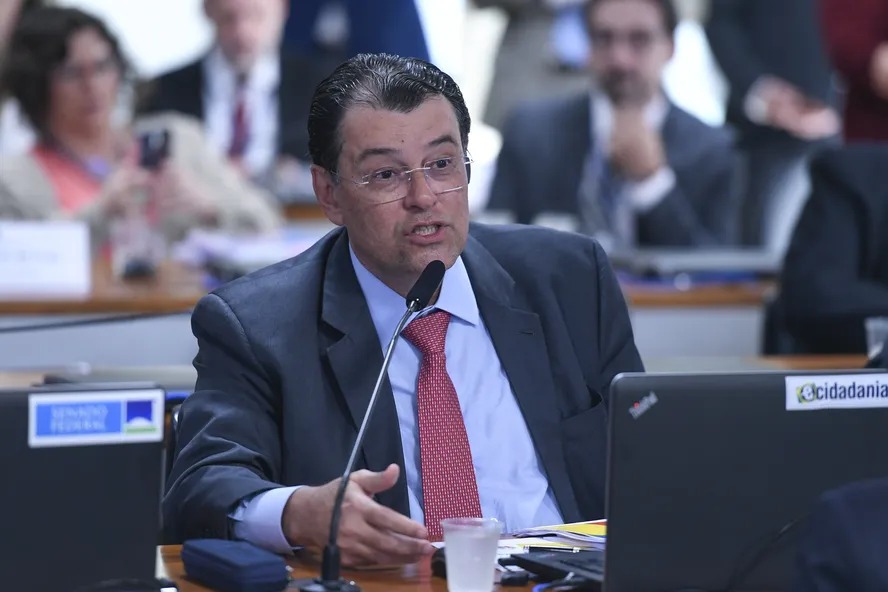 Senador Eduardo Braga, relator da reforma tributária(Foto: Agencia SEnado)