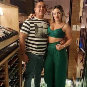 Raimundo Nonato e Jussana Machado: casal envolvido em confusão em condomínio de Manaus (Foto: redes sociais)