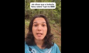 Matheus Oliveira defende o estudo do Tupi nas escolas brasileiras (Foto: Reprodução/vídeo)