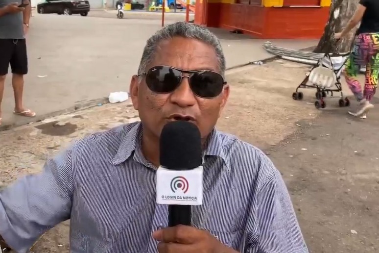 Dirigente João de Deus pediu explicação à prefeitura pelo cancelamento do bloco (Foto: Reprodução/vídeo)