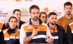 Governador do Rio Grande do Sul, Eduardo Leite (PSDB) Foto: Secom